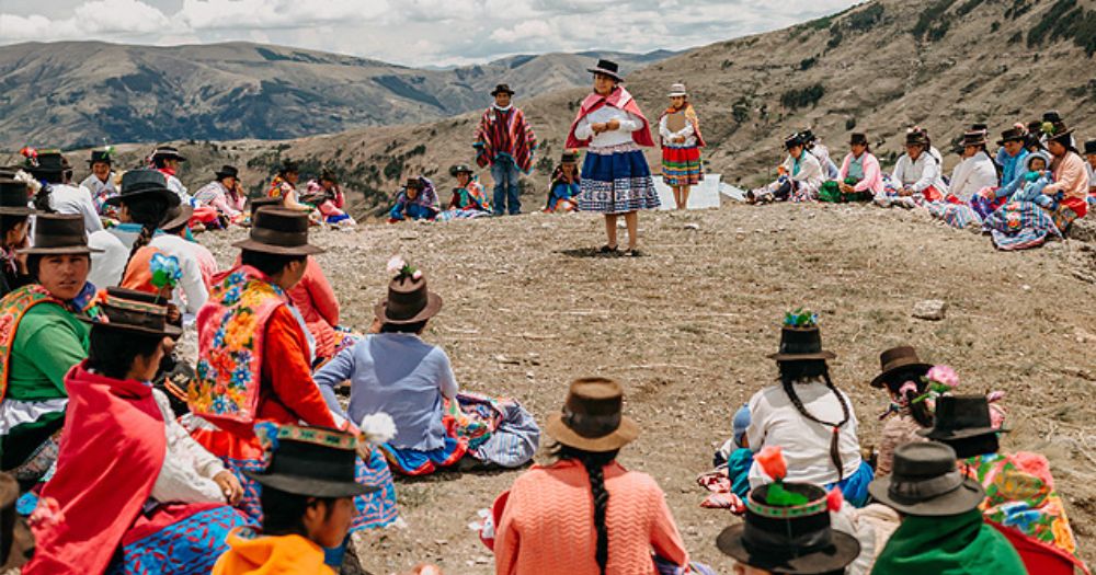 Jenny Krauss Artisan Partners in Ayacucho Peru in Peruvian Andes