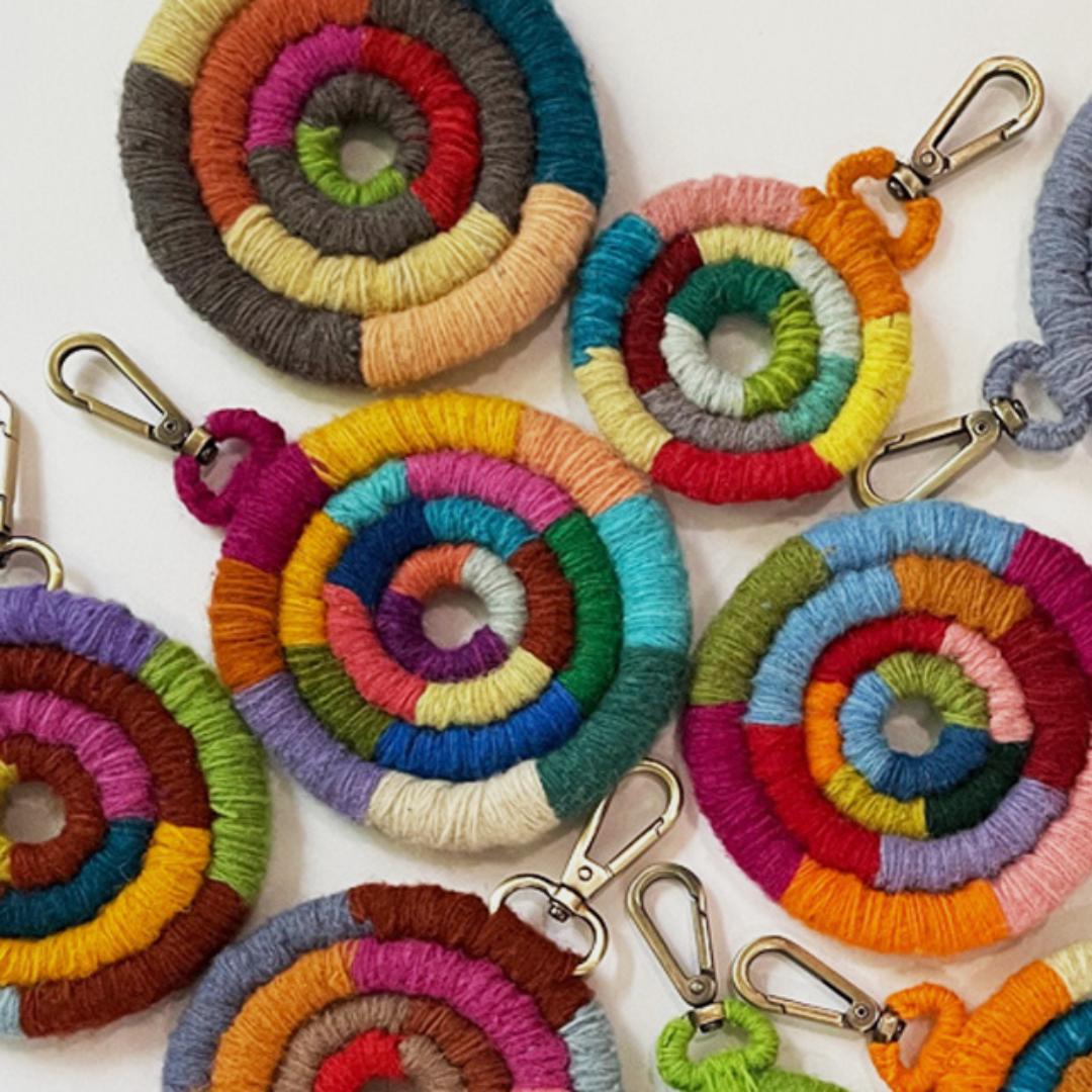 Zero-Waste Bag Charms/Keychains