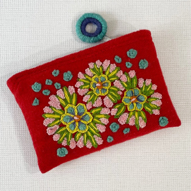 Jenny Krauss | Floral Fireworks Pouch