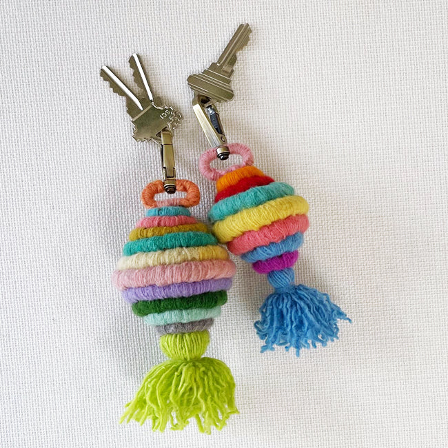Zero Waste Honeycomb Keychain/Bag Charm