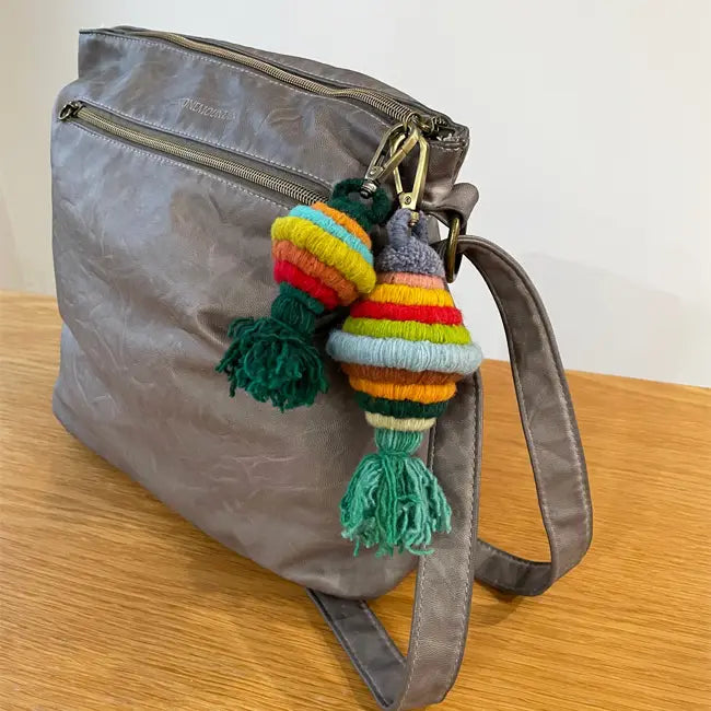 Zero Waste Honeycomb Keychain/Bag Charm