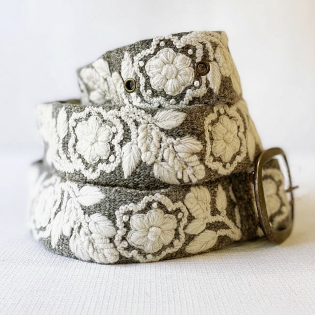 Two-Tone Belt without ribbon